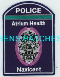 GEORGIA,ATRIUM HEALTH NAVICENT HOSPITAL POLICE 1 GOT IN PERSON